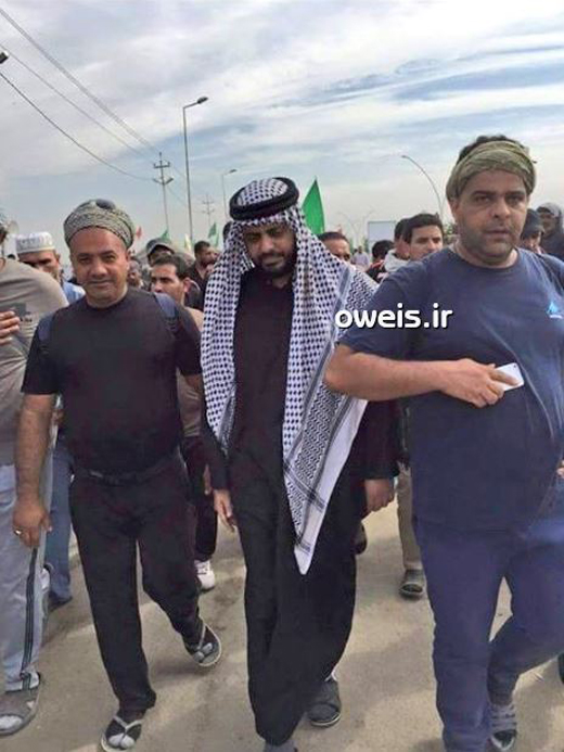 فرمانده گردان حشدالشعبی در پیاده&zwnj;روی اربعین