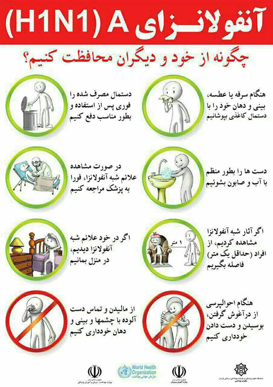 برای مقابله با آنفولانزا چه کار کنیم؟