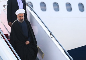 رئيس‌جمهور وارد مشهد مقدس شد
