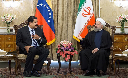 رئیس&zwnj;جمهور ونزوئلا با روحانی دیدار کرد