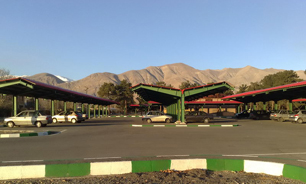 پارکینگ بزرگی برای خودروهای سنگین در غرب تهران