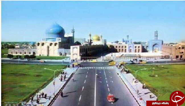 با حرم امام رضا (ع) درتاریخ+تصاویر