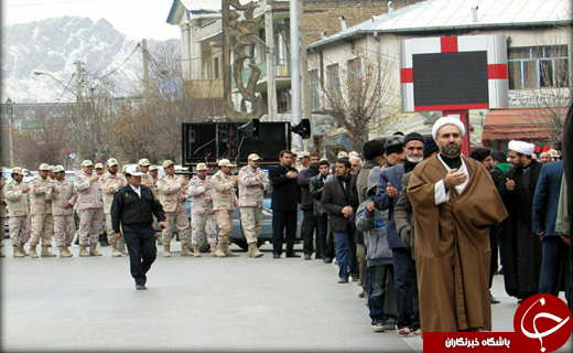 مراسم عزاداری شهادت امام رضا در ماکو + تصاویر