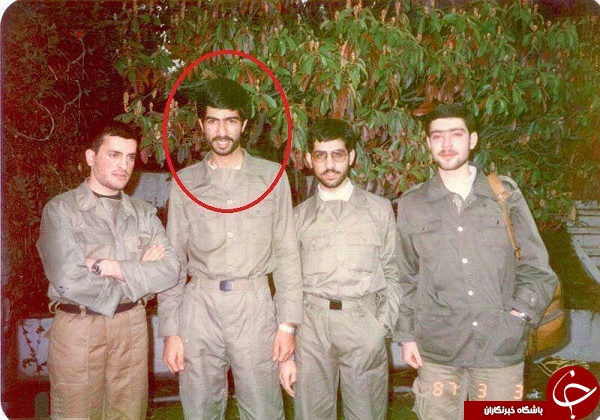 عکس دیده نشده رکن آبادی هنگام اعزام به جبهه