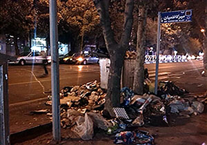چهره زشت طولانی ترین خیابان خاورمیانه در شب + فیلم