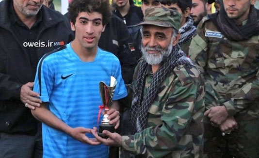 فوتبالیستی که شهید مدافع حرم شد + تصاویر