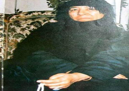 عکس دیده نشده از مادر صدام