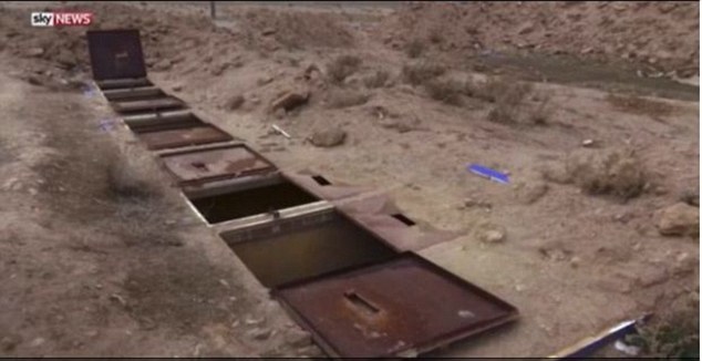 تصاویری تکان دهنده از جهنم های زیرزمینی زنان ایزدی در سوریه+ فیلم