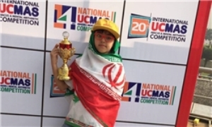 نابغه تبریزی نایب قهرمان UCMAS