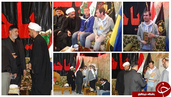 جوان اوکراینی در حرم مطهر سیدالشهداء (علیه السلام) شیعه شد