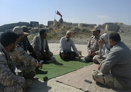 عکس/ سردار همدانی چند روز قبل از شهادت