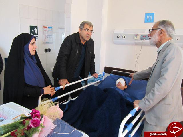 جراحى رایگان و مداوای چشمان دانش آموز گلستانی