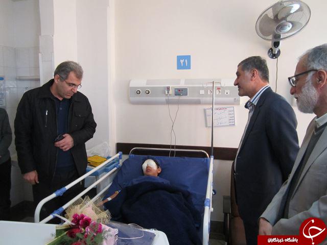 جراحى رایگان و مداوای چشمان دانش آموز گلستانی