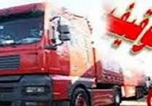 توقیف کامیون با بیش از ۴۳ میلیون ریال خلافی