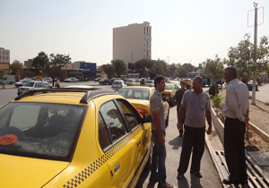 ساعت زنی مسوولین خطوط تاکسیرانان  توسط واحد بازرسی سازمان