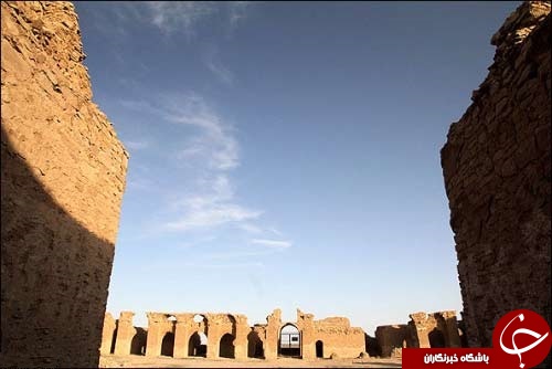تبدیل قلعه تاریخی قمرود به آغل گوسفندان