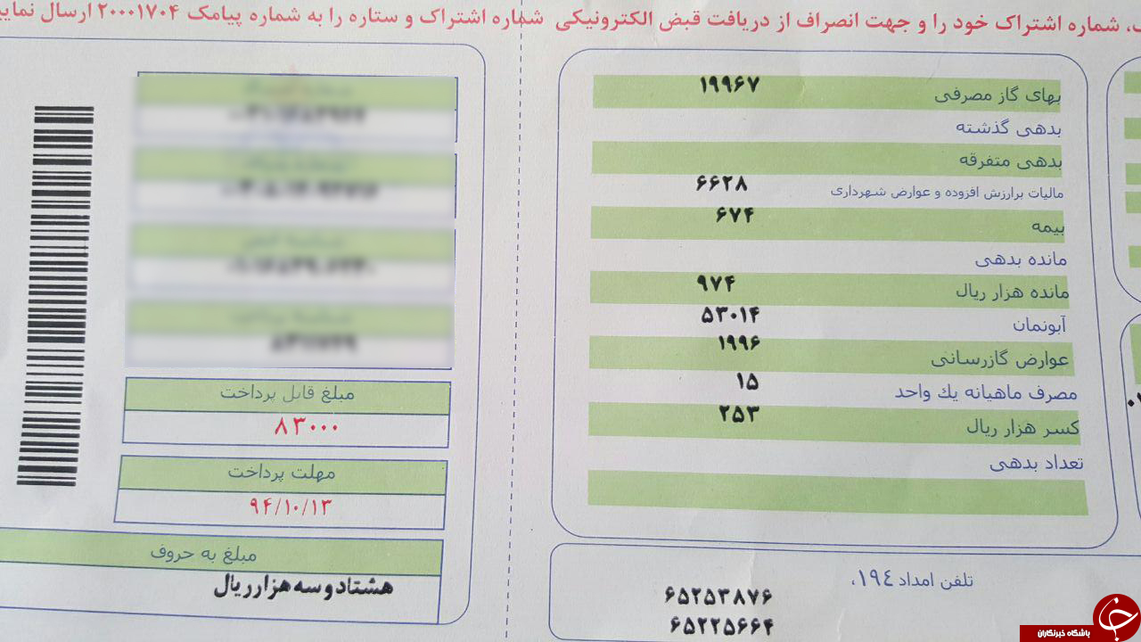 آبونمان بیشتر جریمه مشترک کم مصرف + تصاویر