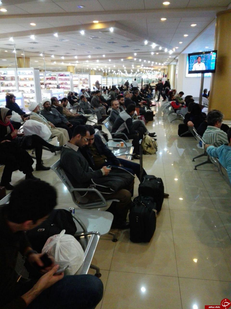 مه شدید مسافران را سرگردان کرد+تصویر