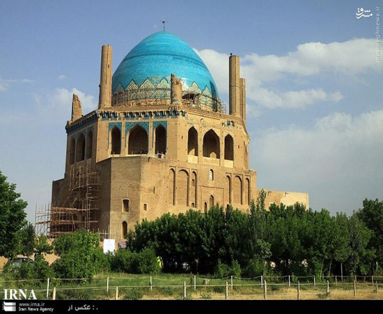 بزرگترین گنبد خشتی جهان + تصاویر