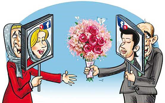 چت و ازدواج هاي اينترنتي