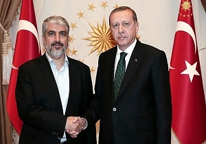 دیدار خالد مشعل و اردوغان