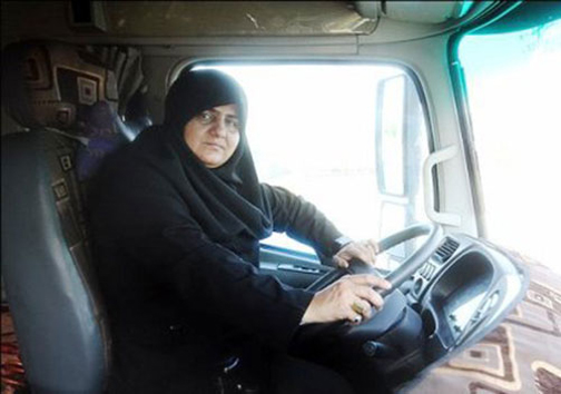 بانوی لرستانی راننده برتر شد +عکس