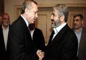 رئیس جمهور ترکیه و خالد مشعل در آنکارا دیدار کردند