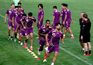 اولین تمرین پرسپولیس پس از برد مقابل راه آهن