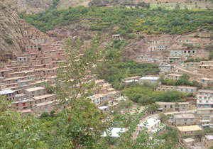 تصاویر آرامش بخش از روستایی در دل کوه