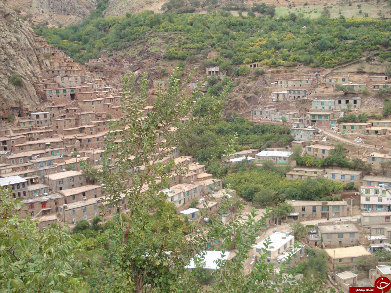تصاویر آرامش بخش از روستایی در دل کوه + تصاویر