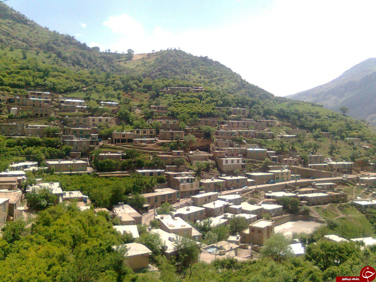 تصاویر آرامش بخش از روستایی در دل کوه + تصاویر