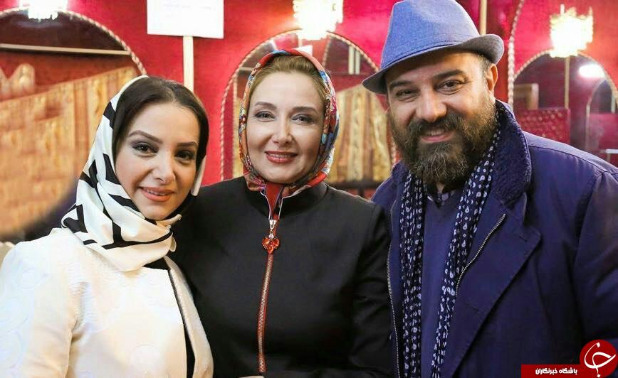 خمسه، ارجمند، بازغی، حاتمی با خانواده +تصاویر