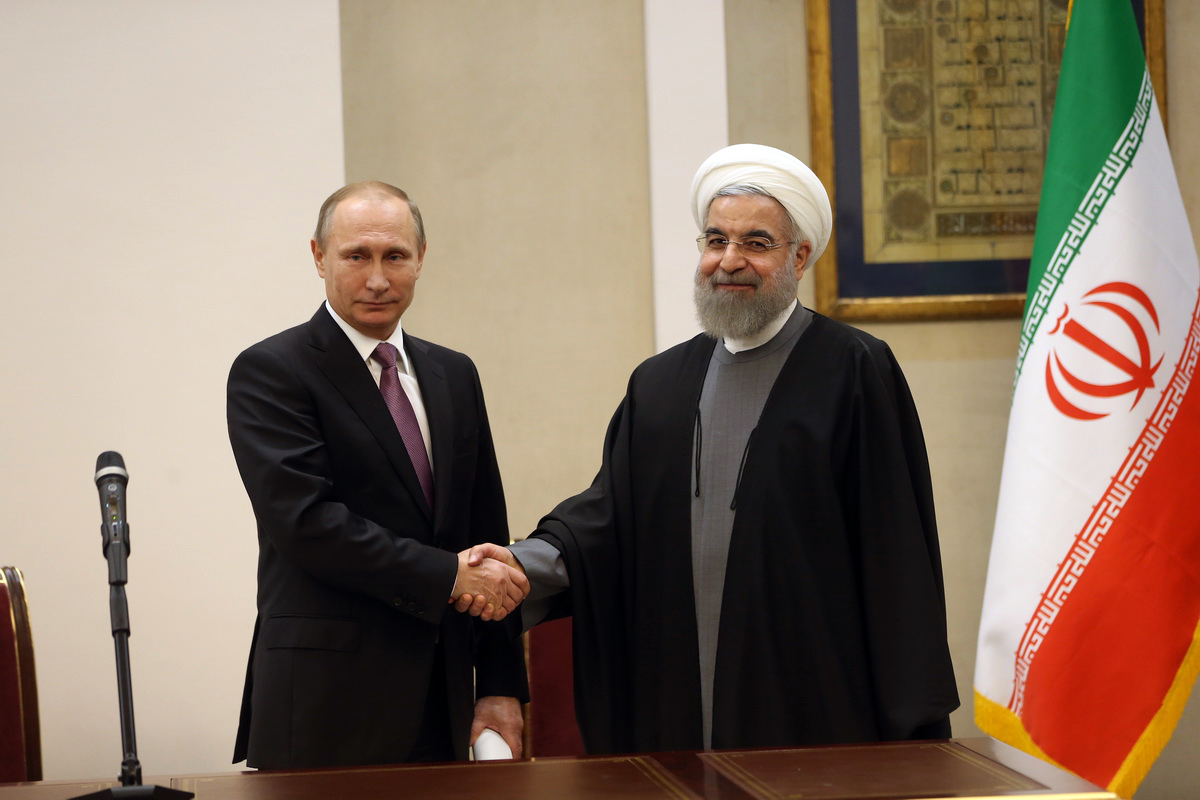 امضای ۷ سند همکاری میان ایران و روسیه با حضور روحانی و پوتین