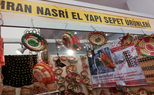 برپایی غرفه صنایع دستی هرمزگان در نمایشگاه بین المللی ترکیه+تصاویر