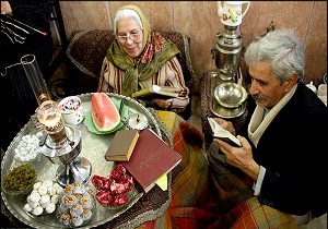 آداب و رسوم ویژه شب یلدا (چیله گئجه سی)در اردبیل