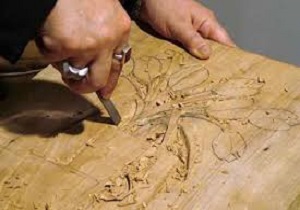 برپایی نمایشگاه منبت و معرق در سنندج