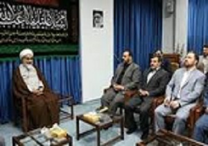 دیدار استاندارجدید با نماینده ولی فقیه و امام جمعه قزوین