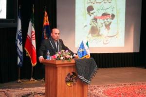 برگزاری مراسم گراميداشت هفته بسيج در شركت مخابرات