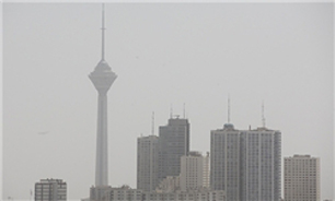 کاهش شدید میدان دید در تهران به دلیل هوای ناسالم