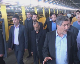 بازدید معاون وزیرجهادکشاورزی از کارخانجات گونی بافی فراهان