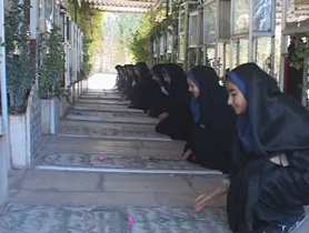گلباران قبور شهدای شهرستان محلات