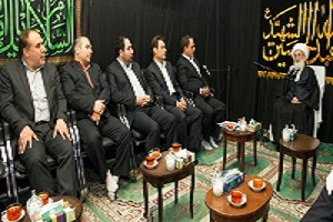 دیدار مدیرعامل بانک ملت با علما و مراجع تقلید قم