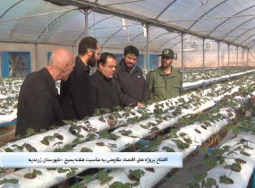 افتتاح هفت طرح اقتصاد مقاومتی در شهرستان زرندیه