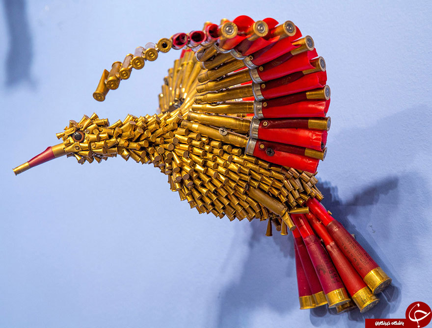 هنرنمایی با گلوله + عکس