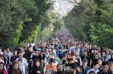 پیاده روی ۱۰هزار نفر از خانواده های بسیجی مشهد