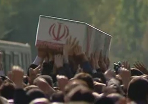 تشییع پیکر "رکن آبادی" از مصلی تهران به مقصد امام زاده 5 تن لویزان + فیلم