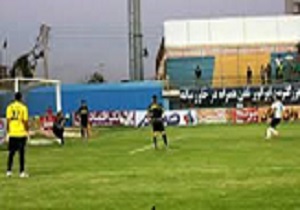 تیم فوتبال کاسپین فردا در خانه میزبان کارای شیراز
