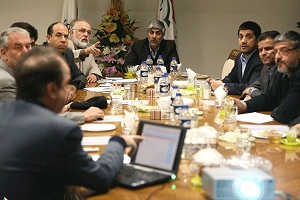 حاج رضایی تیم امید را نظارت می کند