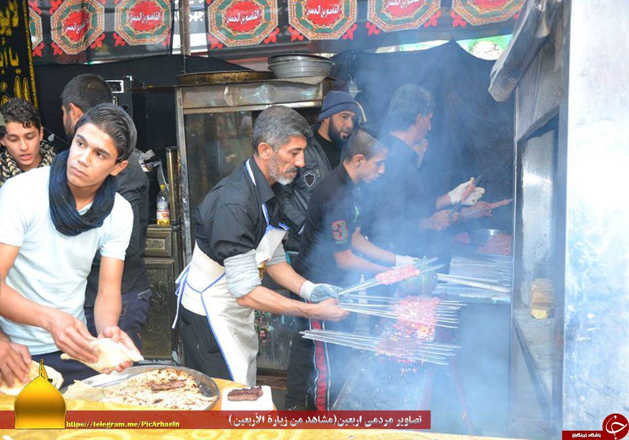 تصاویر مردمی از اربعین امسال