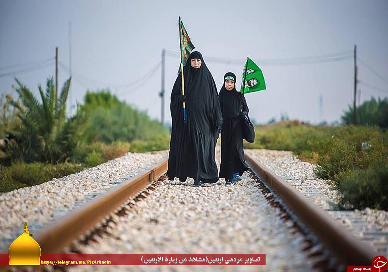 تصاویر مردمی از اربعین امسال